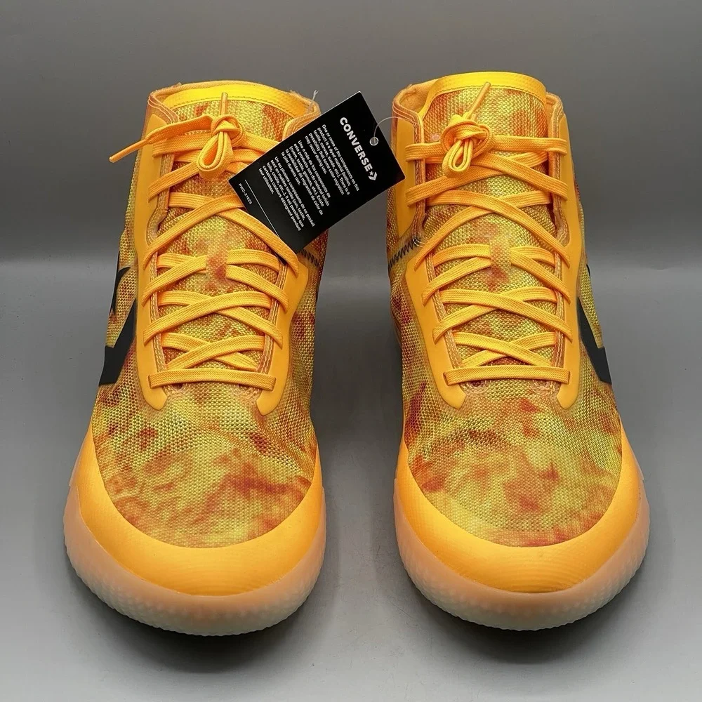 Converse Men's 16 Sneakers All Star Pro BB Flames Basketball Orange 166261C